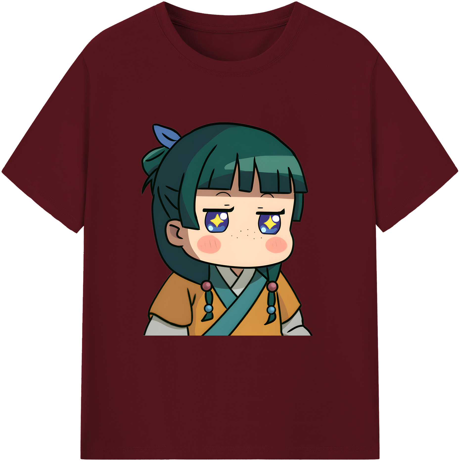 （画像用） 薬屋のひとりごと The Apothecary Diaries 綿100％半袖Tシャツ（フロントプリント）